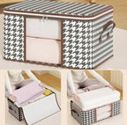 Caja Organizadora Premium Black & White - Para Ropa y Tendidos