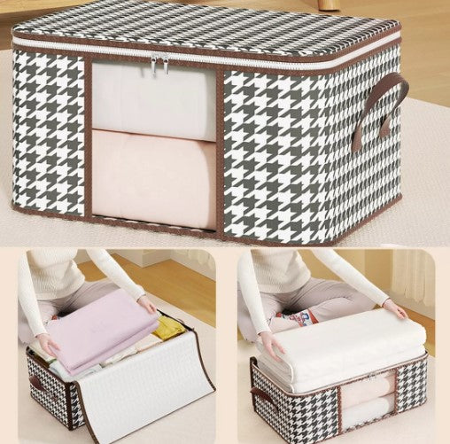 Caja Organizadora Premium Black & White - Para Ropa y Tendidos