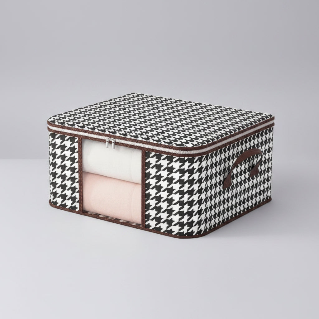 Caja Organizadora Premium Black & White - Para Ropa y Tendidos