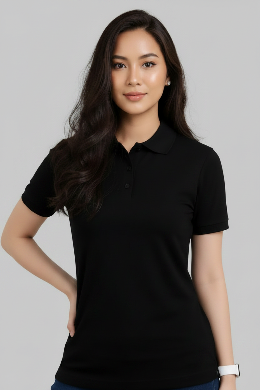 Camiseta Polo Essential Para Dama