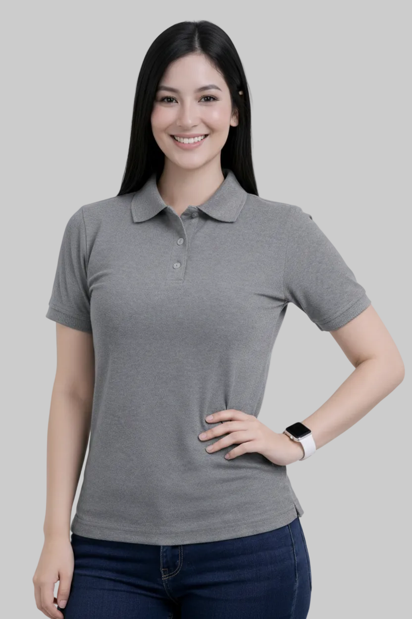 Camiseta Polo Essential Para Dama