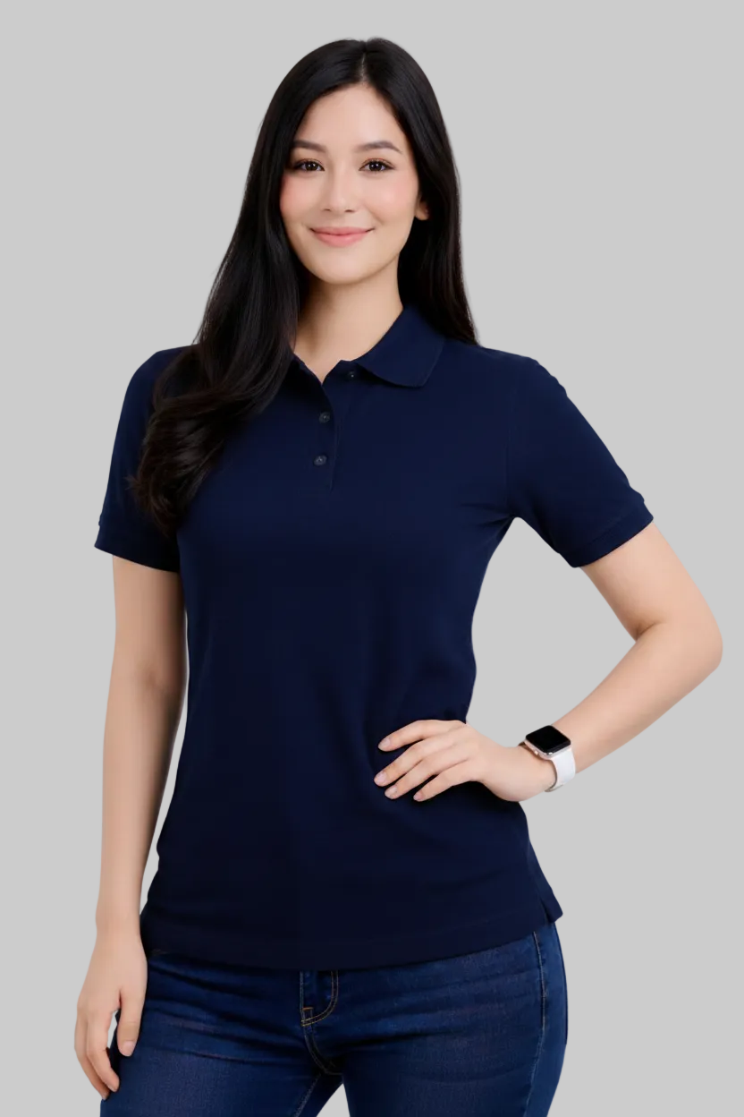 Camiseta Polo Essential Para Dama